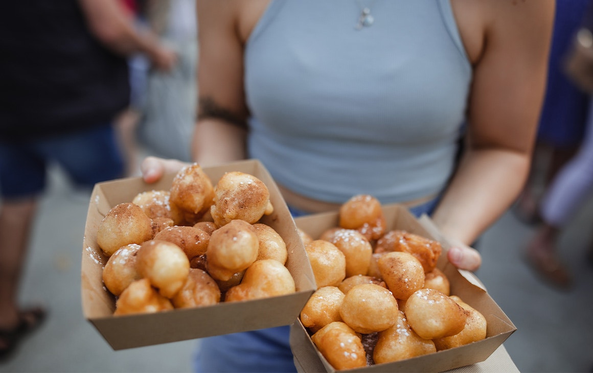 boxes filled with honeypuffs